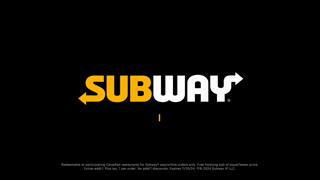Subway October Accelerator 15s EN 16x9 Ad Commercial Brand Imagery Photoshoot 2