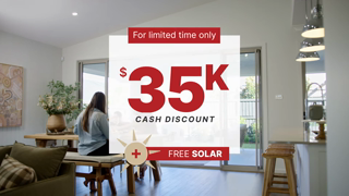 Domaine Homes Unlock Your Dream SingleStorey Home 35K OFF FREE Solar Ad Commercial Brand Imagery Photoshoot 2