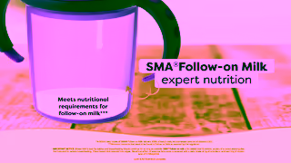 SMA Nutrition Tippy cup 16x9 10 sec YOUTUBE Ad Commercial Brand Imagery Photoshoot 1