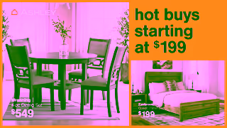 Ashley Furniture 25Q3 AGRNAT SSE YT 15 HotBuy Ad Commercial Brand Imagery Photoshoot 1