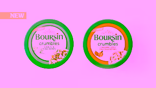 Boursin Meet creamy and savory Boursin Crumbles Ad Commercial Brand Imagery Photoshoot 2