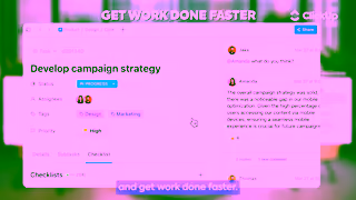 ClickUp Productivity ClickUp The Everything App for Work Ad Commercial Brand Imagery Photoshoot 2