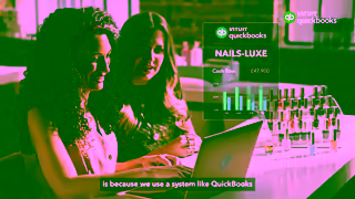 Intuit Intuit QuickBooks x Ria The Beauty Accountants story Ad Commercial Brand Imagery Photoshoot 1
