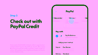 PayPal How to earn cashback with PayPal Credit Ad Commercial Brand Imagery Photoshoot 1