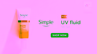 Simple Skincare Get That Festival Glow with Simple UV Fluid SPF 50 Ad Commercial Brand Imagery Photoshoot 2
