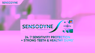 Sensodyne Sensodyne is the 1 Dentist recommended brand for sensitive teeth Data on File Ad Commercial Brand Imagery Photoshoot 1