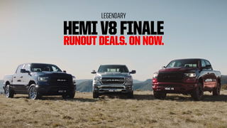 Ram Trucks RAM V8 HEMI Finale Runout Deals On Now Ad Commercial Brand Imagery Photoshoot 2