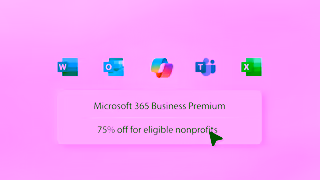 Microsoft365 Nonprofit offers Eligible nonprofits get 75 off Microsoft 365 Business Premium Ad Commercial Brand Imagery Photoshoot 1