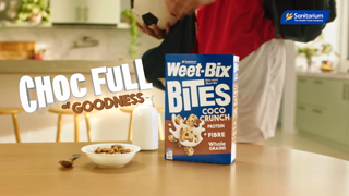 Weet-Bix Weetbix Bites Coco Crunch 6 NEW Ad Commercial Brand Imagery Photoshoot 2