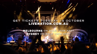 LIVE NATION Australia Oasis is coming Playing Sydney and Melbourne in 2025 Tickets on sale Tuesday 15 Oct Ad Commercial Brand Imagery Photoshoot 2