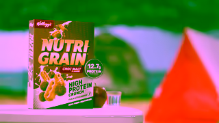 Kellogg's Kelloggs NutriGrain High Protein Crunch Ad Commercial Brand Imagery Photoshoot 0