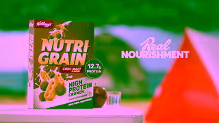 Kellogg's Kelloggs NutriGrain High Protein Crunch Ad Commercial Brand Imagery Photoshoot 1