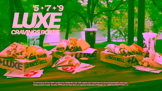 Taco Bell 579 Luxe Cravings Box Tony Hawk Commercial Taco Bell Ad Commercial Brand Imagery Photoshoot 0