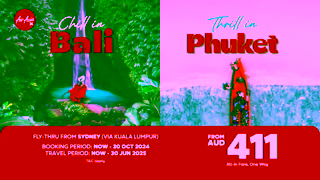 AirAsia Relax in Bali Rev Up in Phuket Ad Commercial Brand Imagery Photoshoot 1