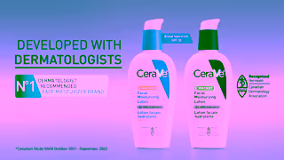 CeraVe LOCV 015 23D06E Cerave 2023 OLV 6s 16x9 AM Facial Moisturizing Lotion Female 1 Model ENG BR15446 1 Ad Commercial Brand Imagery Photoshoot 2