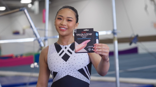 KISS Products A Flawless Duo Salon Xtend Ambassador Gymnastic Champion Suni Lee Ad Commercial Brand Imagery Photoshoot 2