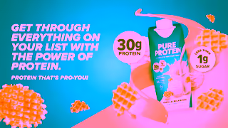 Pure Protein Vanilla Milkshake Shopper Protein Power Ad Commercial Brand Imagery Photoshoot 1