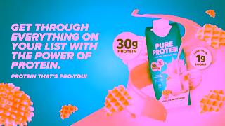 Pure Protein Vanilla Milkshake Shopper Protein Power Ad Commercial Brand Imagery Photoshoot 2