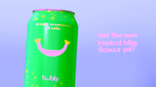 Bubly Water NEW Tropical Bliss bubly Ad Commercial Brand Imagery Photoshoot 0