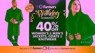 Farmers 30% Off Mens Womens Clothing Ad Commercial Brand Imagery Photoshoot 1