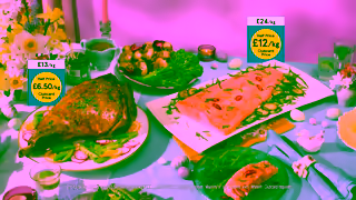 Tesco Get succulent lamb and salmon centerpieces for Half Price per kilogram Tesco Ad Commercial Brand Imagery Photoshoot 2