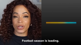 SlingTV ESPNs Elle Duncan knows ball and knows how to save Prepay and get four months of football for less Ad Commercial Brand Imagery Photoshoot 0