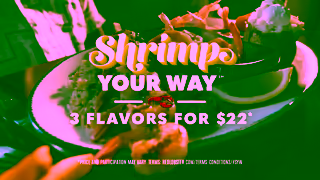 Red Lobster Flavor up with Shrimp Your Way and choose 3 shrimp preparations for just 22 Ad Commercial Brand Imagery Photoshoot 2