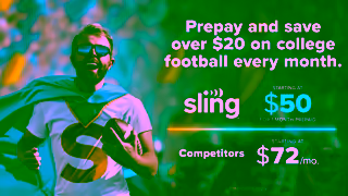 SlingTV College Football Your Way Ad Commercial Brand Imagery Photoshoot 2
