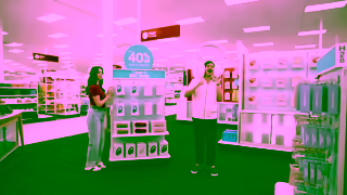 Target Loyalty CircleWeek JulyPromoEvent BloopersHeadphonesSinging V1 EL 16x9 Video CrossCatFrequency QDAF0 Ad Commercial Brand Imagery Photoshoot 1