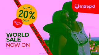 Intrepid Travel WORLD SALE EMEA L 6s hero now on Ad Commercial Brand Imagery Photoshoot 2