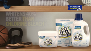 OxiClean Talking Washing Machine Commercial OxiClean White Revive Off White Ad Commercial Brand Imagery Photoshoot 2