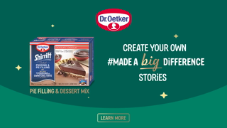 Dr. Oetker Madeabigdifference Walker Family Cake 6 sec Real People Real Stories Ad Commercial Brand Imagery Photoshoot 2