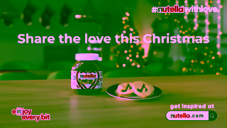 Nutella Share the love this Christmas with Nutella Ad Commercial Brand Imagery Photoshoot 2