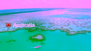 Air Canada Air Canada Queensland Coral Reef Ad Commercial Brand Imagery Photoshoot 0
