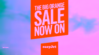 easyJet easyJet Big Orange Sale Ad Commercial Brand Imagery Photoshoot 0