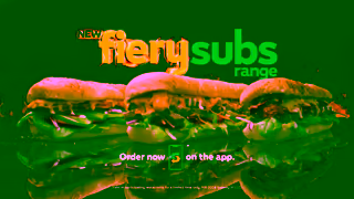 Subway NEW Fiery Subs Range is here Ad Commercial Brand Imagery Photoshoot 2