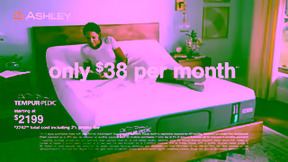 Ashley Furniture 25Q3 AGRNAT SSE YT 15 Ashley Sleep Ad Commercial Brand Imagery Photoshoot 2