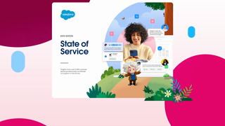 Salesforce State of Service Ad Commercial Brand Imagery Photoshoot 0