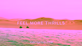 Visit Qatar Feel More Thrills Feel More in Qatar Ad Commercial Brand Imagery Photoshoot 2
