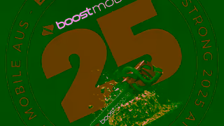 Boost Mobile 25th Birthday Streamer Party Ad Commercial Brand Imagery Photoshoot 2