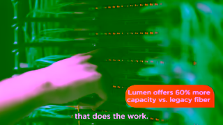Lumen Technologies Lumen Private Connectivity Fabric PCF is the network that does the work Ad Commercial Brand Imagery Photoshoot 0