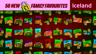 Iceland Foods 50 NEW 1 FAMILY FAVOURITES AT ICELAND Ad Commercial Brand Imagery Photoshoot 2