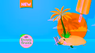 Peters Ice Cream Frosty Fruits Tropical 50 Less Sugar More Fun Ad Commercial Brand Imagery Photoshoot 0