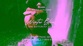 Sandals Resorts Winter Blues Sale Sandals Saint Vincent and the Grenadines YT15 16X9 VO2 Ad Commercial Brand Imagery Photoshoot 2