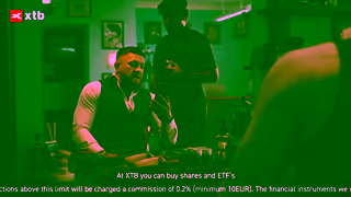 XTB Exciting news XTB is now offering 0 commission on real shares ETFs Ad Commercial Brand Imagery Photoshoot 1