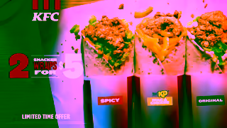 KFC KFC 2 FOR 5 SNACKER WRAPS 15e 16x9 web Ad Commercial Brand Imagery Photoshoot 2