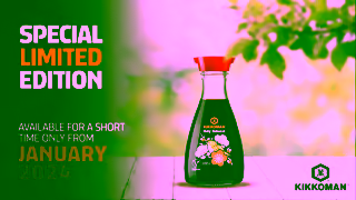 KIKKOMAN SPECIAL LIMITED EDITION AVAILABLE FOR A SHORT TIME ONLY FROM JANUARY 2024 Ad Commercial Brand Imagery Photoshoot 2
