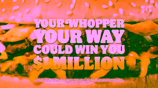 Burger King Your Whopper Your Way Can you top that Ad Commercial Brand Imagery Photoshoot 2