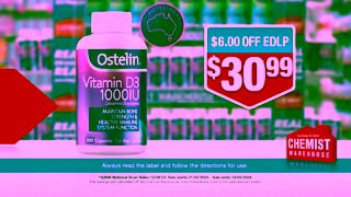 Chemist Warehouse Find Ostelin At Chemist Warehouse Today Ad Commercial Brand Imagery Photoshoot 1