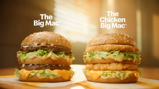 McDonalds Big Mac Chicken Big Mac McDonalds Ad Commercial Brand Imagery Photoshoot 2